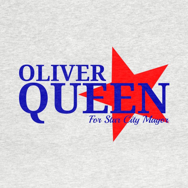 Oliver Queen For Star City Mayor - Patriotic Colors Design by FangirlFuel